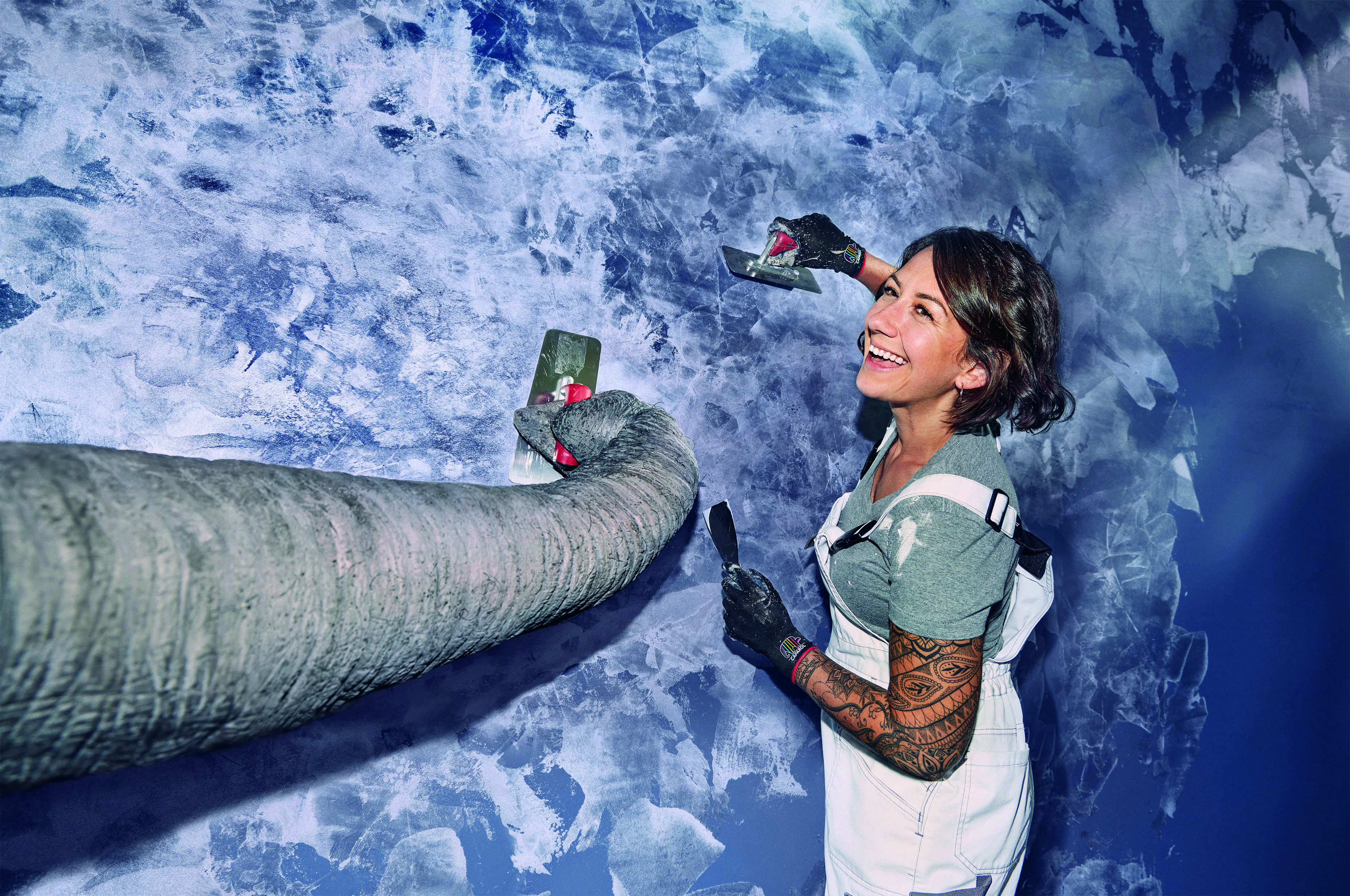 Fasādes kreatīvās virsmas